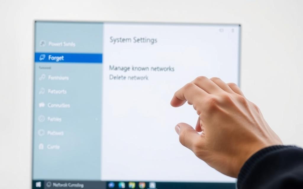 Windows 11 forget network settings